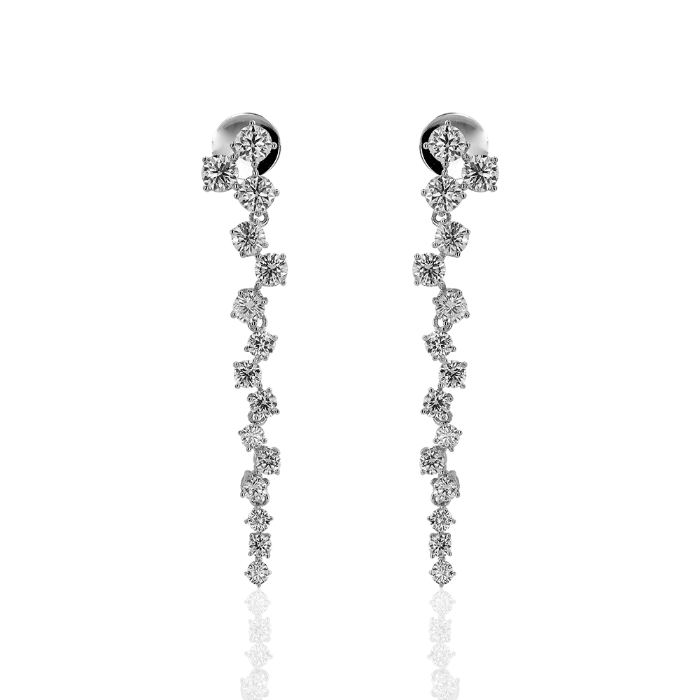 2,36 Ct. Diamond Design Earring